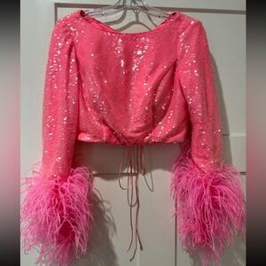 AP 2 piece cocktail size 8. Top and skirt altered to be a 10-12